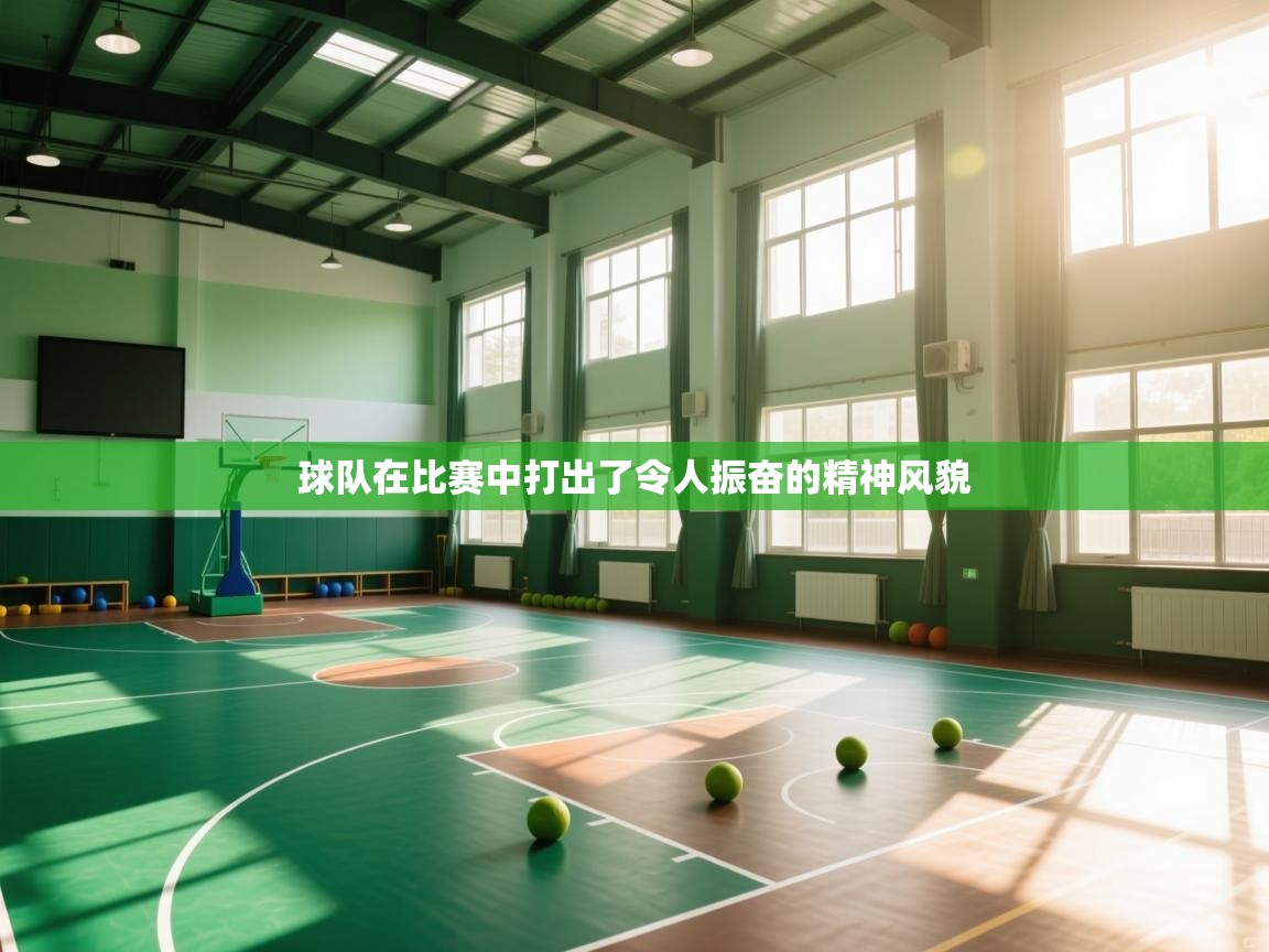 球队在比赛中打出了令人振奋的精神风貌