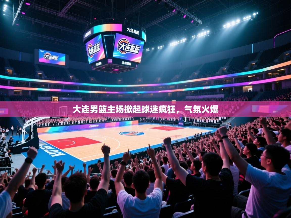 大连男篮主场掀起球迷疯狂，气氛火爆