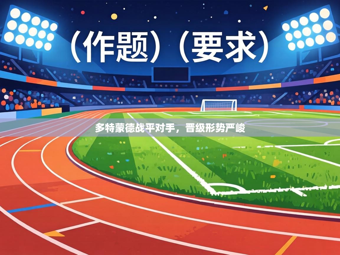 多特蒙德战平对手，晋级形势严峻